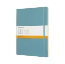 Image of Moleskine Reef Blue Notebook Extra Large Ruled Soft