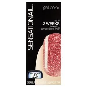 Image of SensatioNail Gel Polish Rose Gold Glitter