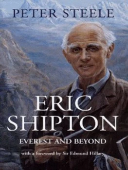 Image of Eric Shipton by Peter Steele Hardback