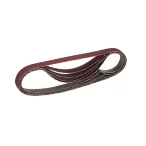Image of Draper Cloth Sanding Belt, 13 x 457mm, 80 Grit (Pack of 5)