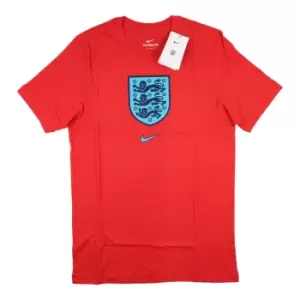 Image of 2022-2023 England World Cup Crest Tee (Red)