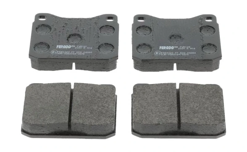 Image of FERODO FVR129 Brake pad set not prepared for wear warning indicator, without accessories Brake Pad Set,disc brake (402)