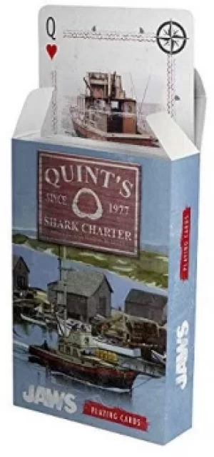 Image of Jaws Quints Shark Character Playing Cards