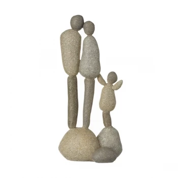 Image of Stone Family Of Three By Heaven Sends