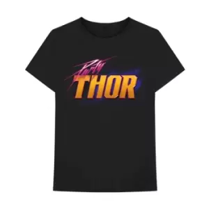 Image of Marvel Comics - What If Thor Unisex XX-Large T-Shirt - Black