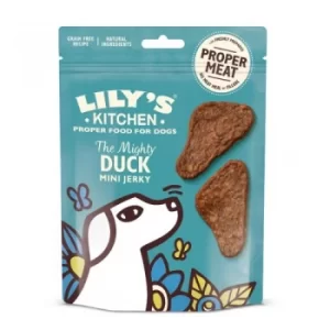 image of Lily's Kitchen Duck Mini Jerky Dog Treats 70g