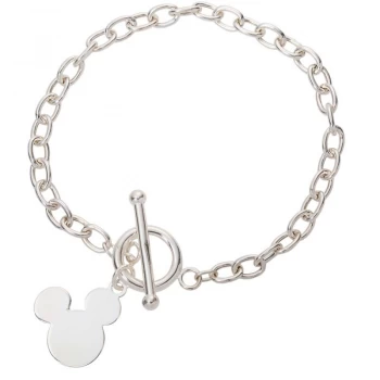 image of Ladies Disney Mickey & Minnie Bracelet