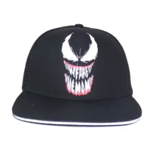 image of Marvel Comics Venom - Face (Snapback Cap) One Size