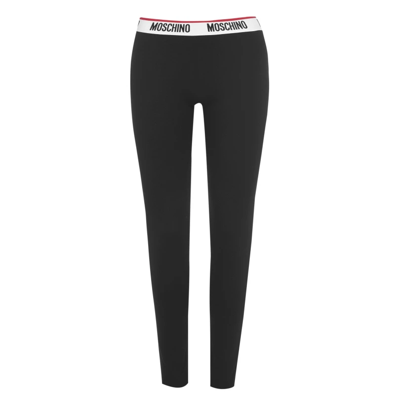 Image of Moschino Tape Leggings Black 0555 female 14 (XL)