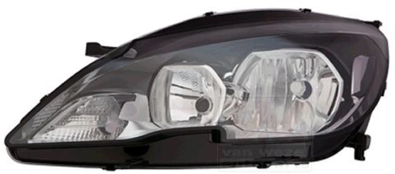 Image of VAN WEZEL Headlight VAN WEZEL 4081961M