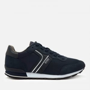 Image of Hugo Boss Parkour Runner Trainers Navy/White Size 10 Men
