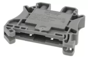 Image of Phoenix Contact Ut 6 Terminal Block, Din Rail, 2Pos, 12Awg