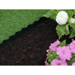 Image of 15cm x 10m Plastic Garden Lawn Path Border Edging Roll - Smart Garden