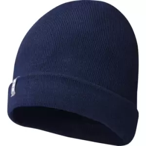 image of Elevate Unisex Adult Hale Polylana Beanie (One Size) (Navy)