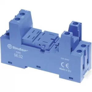 Image of Finder 96.02 Relay socket Compatible with series: Finder 56 series