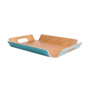 image of Botanicals Willow Medium Tray Teal (Green)