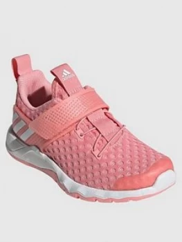 Image of Adidas Childrens Rapidaflex Summer Trainers - Pink