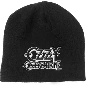 Ozzy Osbourne - Logo Mens Beanie Hat - Black