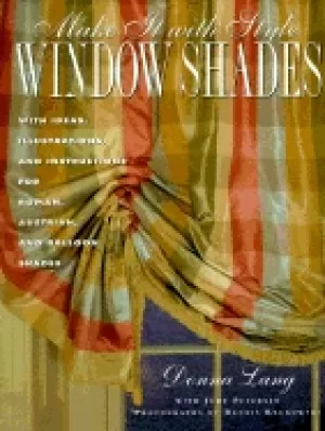 Image of make it with style window shades creating roman balloon and austrian shade
