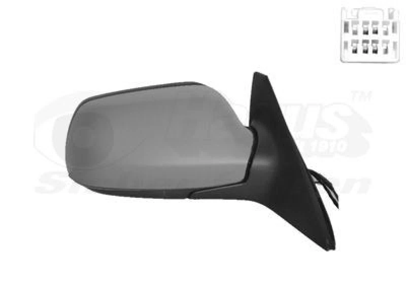 Image of VAN WEZEL Wing mirror VAN WEZEL 2754808