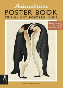 Image of Animalium Poster Book by Katie Scott Paperback