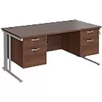 image of Dams International Desk MCM16P22SW 1,600 x 800 x 725 mm