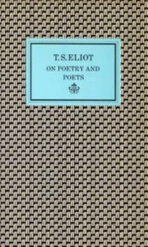 Image of On Poetry and Poets by T.S. Eliot Paperback