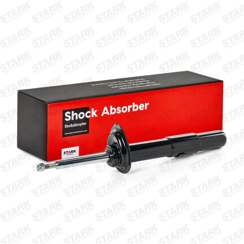 Image of STARK SKSA-0131981 Shock absorber Left, Gas Pressure, Twin-Tube, Suspension Strut, Bottom Plate Shock Absorber (854)