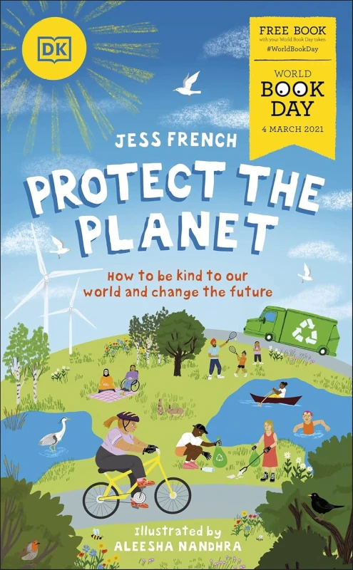 Image of Protect The Planet World Book Day 2021 By Jess French Children's Book For Young Readers Book Jess French Books