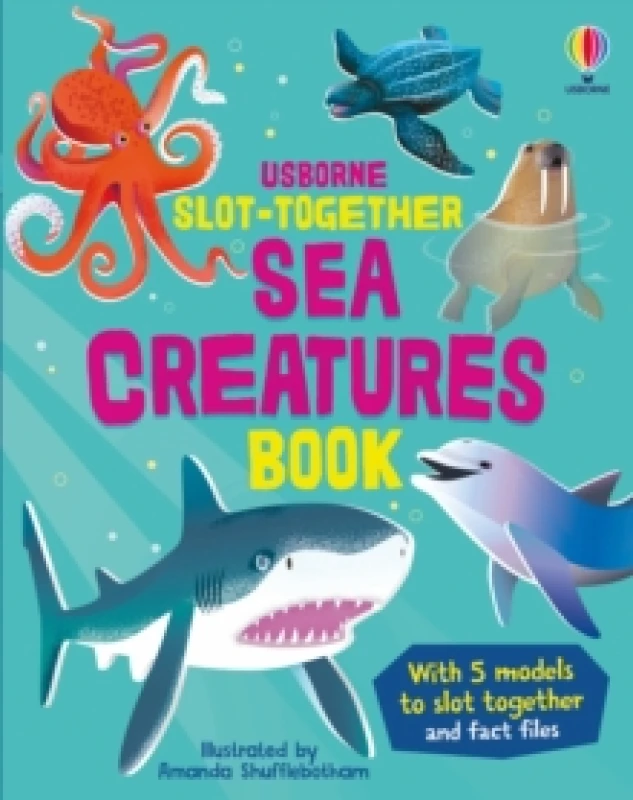Image of Slot-together Sea Creatures Book Board book