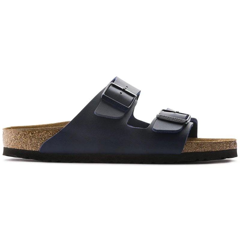 Image of (7 (Adults')) Birkenstock Arizona 51751 Womens Navy Blue Shoes
