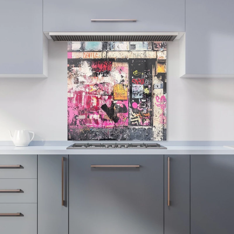 Image of Designer Kitchen Splashbacks Jasper Reed: 00021 Kitchen Splashback Size: 600mm x 750mm Multicolor Unisex 600mm x 750mm