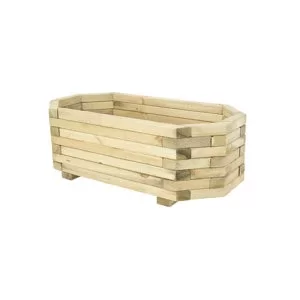 image of Richmond Wooden Rectangular Planter 100cm