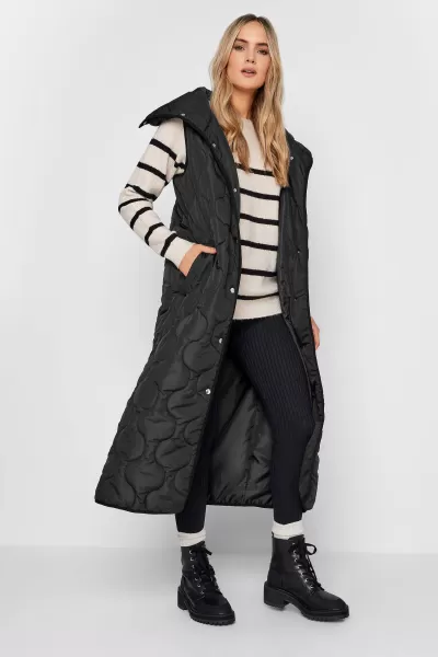 Image of Long Tall Sally Olive Onion Quilted Gilet