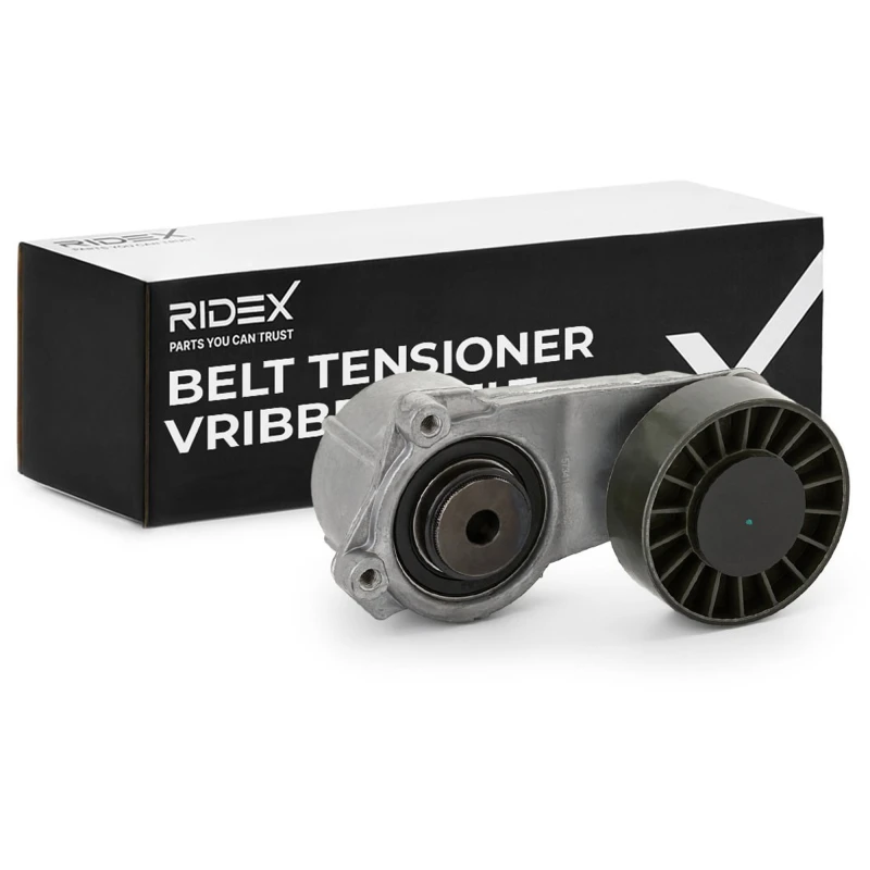 Image of RIDEX 541V0004 Tensioner Belt Tensioner,v-ribbed belt (541)