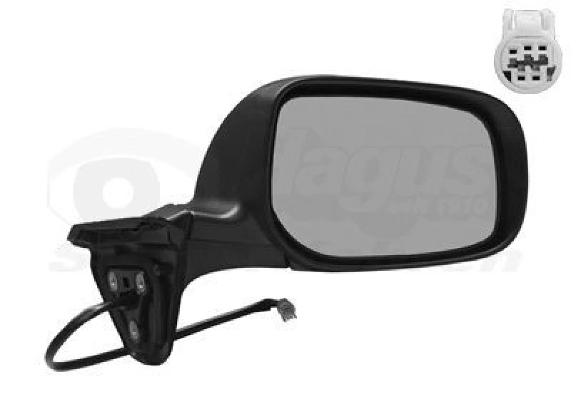 Image of VAN WEZEL Wing mirror VAN WEZEL 5405808