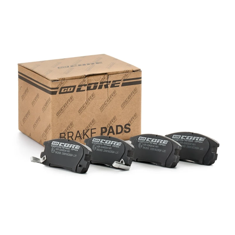 Image of goCORE GCD020159 Brake pad set with acoustic wear warning Brake Pad Set,disc brake (402)