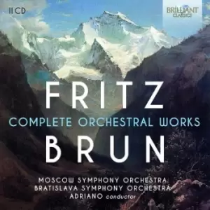 Image of Fritz Brun Complete Orchestral Works by Fritz Brun CD Album