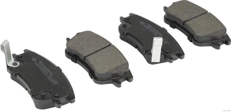 Image of HERTH+BUSS JAKOPARTS J3600540 Brake pad set Front Axle, with acoustic wear warning Brake Pad Set,disc brake (402)
