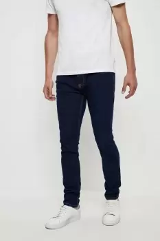 Image of Mens Super Skinny Rinse Wash Jeans