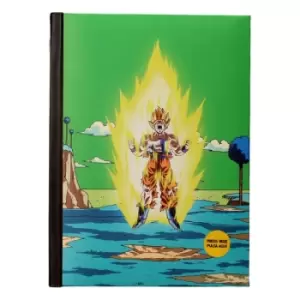 Image of Dragon Ball Z Notebook with Light Namek Final Battle