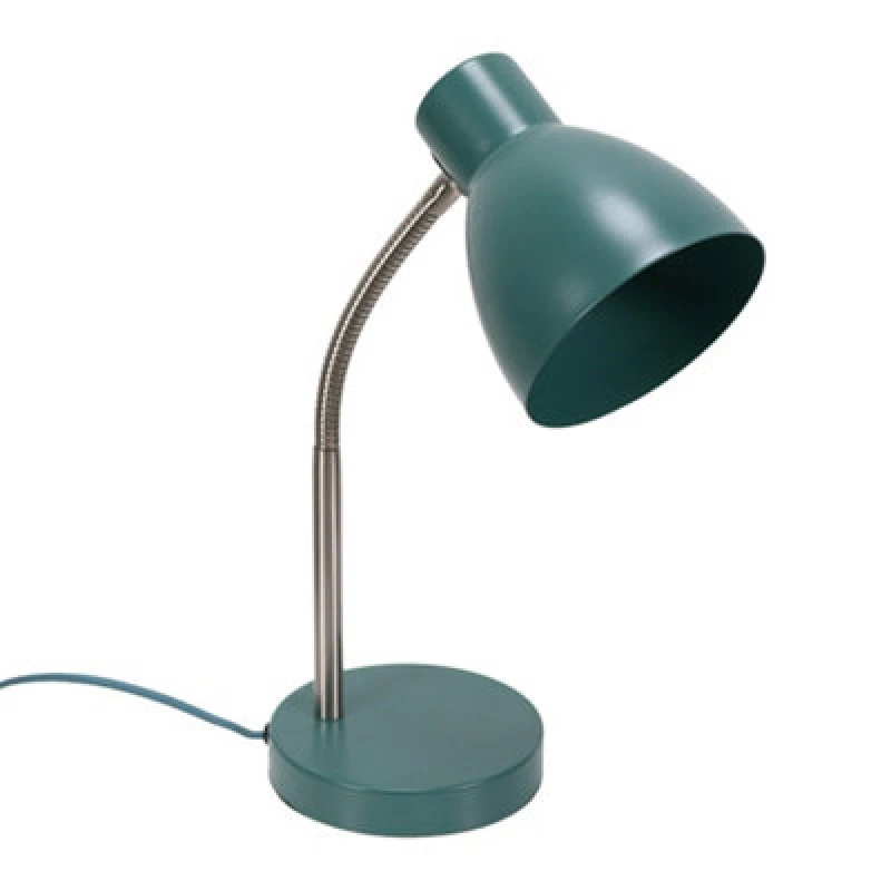 Image of ValueLights Keela Adjustable Flexi Neck Desk Table Lamp with LED Bulb Blue