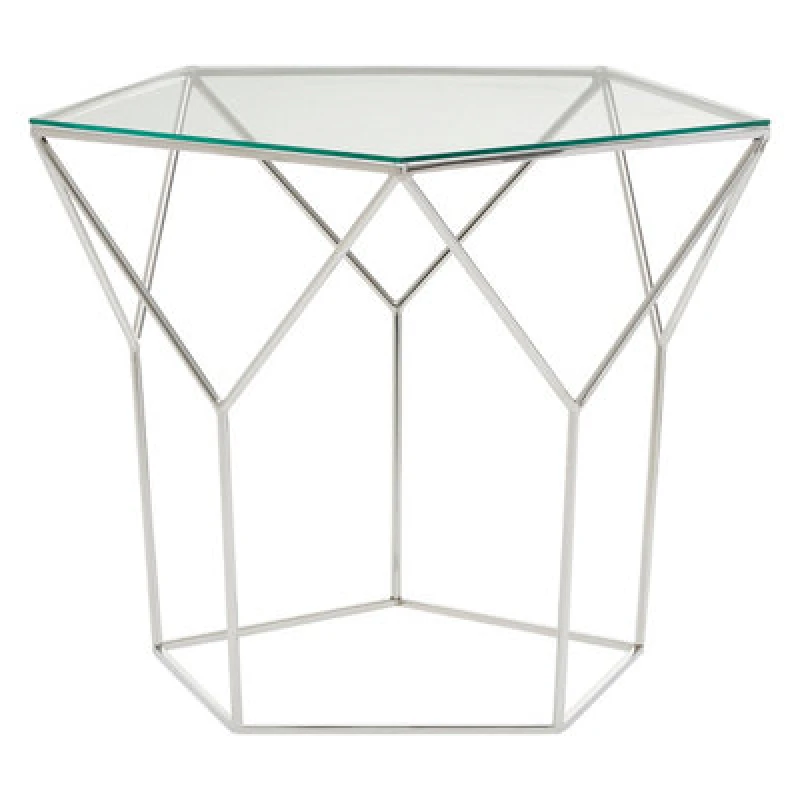 Image of Orsina Shalimar Pentagonal Silver Coffee Table
