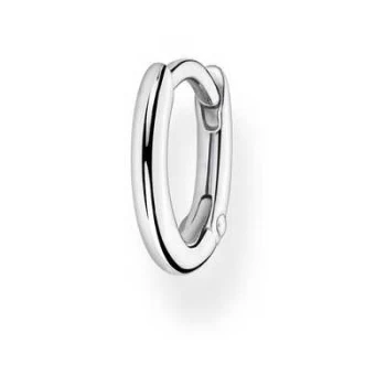 image of Thomas Sabo Sterling Silver Single Hoop Earring 12mm CR660 Jewellery