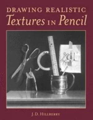 Image of drawing realistic textures in pencil