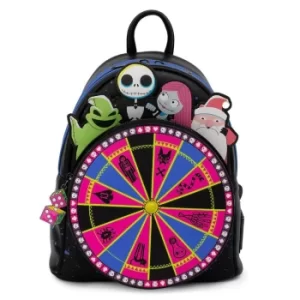 Image of Loungefly Disney Nbc Oogie Boogie Wheel Mini Backpack