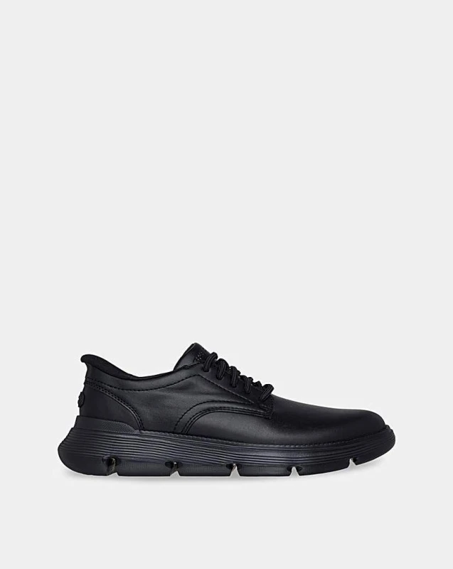 Image of Skechers Men Garza Duran Shoe in Black Size: 12 Black 12 Male 198376315351