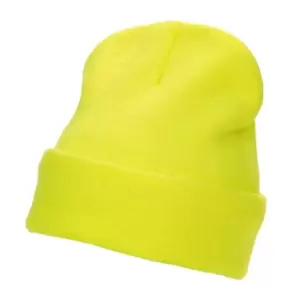 Image of Yoko Unisex Hi-Vis Thermal 3M Thinsulate Winter Hat (One Size) (Hi-Vis Yellow)