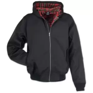 Image of Brandit Lord Canterbury Hooded Jacket, black, Size 2XL, black, Size 2XL