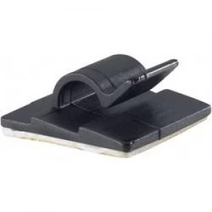 Image of Clip Self adhesive Black PB Fastener